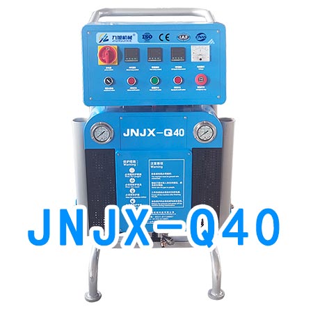 運(yùn)輸儲(chǔ)罐聚脲施工(圖1) JNJX-Q40聚脲噴涂機(jī)